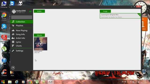Foobar2000 Windows 8 theme смотреть онлайн