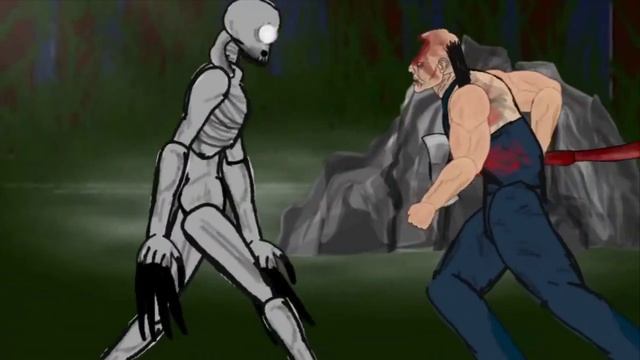 Victor Crowley vs rake (АТ2) /рисуем мультфильмы 2/ смотреть онлайн