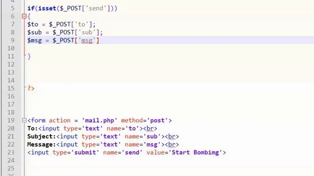 email bombing using php смотреть онлайн