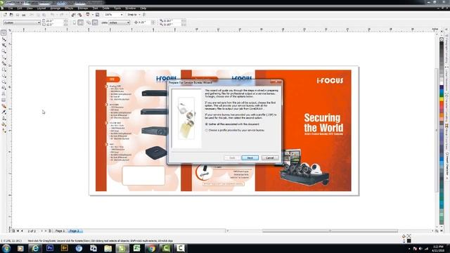 How to gather all the fonts of a file in coreldraw in 1 click | prepare for service bureau in corel смотреть онлайн