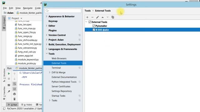 Как перенести код в PyCharm в файл .exe добавляем кнопку Питон смотреть онлайн