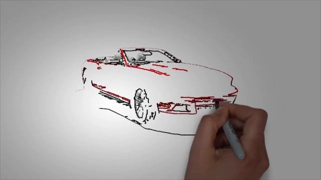 Рисунки машин карандашом. КАК НАРИСОВАТЬ МАШИНУ поэтапно смотреть онлайн