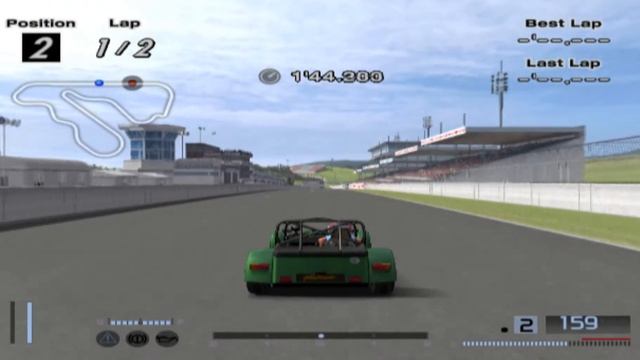 Гран Туризмо 4 (Онлайн Тест Версия) Катерхам Седем Огнено Острие Геймплей смотреть онлайн