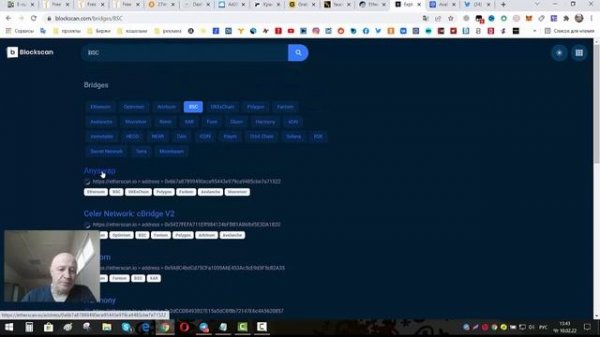 #Blockscan — поисковая система блокчейн. Мосты между сетями.