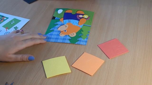 Картинка своими руками Видео для детей Application for kids Делаем картинку загадку смотреть онлайн