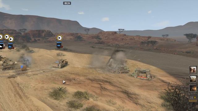 Company of Heroes 3 - Deutsche Panzer in Afrika смотреть онлайн