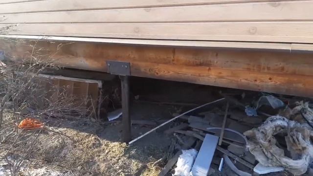 Винтовые сваи каркасного дома в работе на глинистом грунте зимой смотреть онлайн