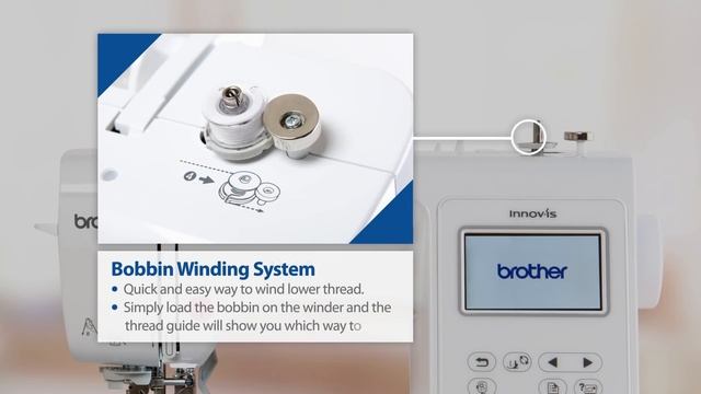 Brother Innov is M240ED Embroidery Machine Features смотреть онлайн