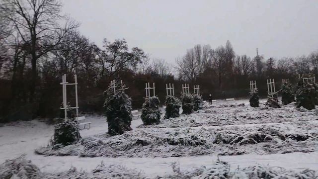 Петршинский холм в снегу смотреть онлайн