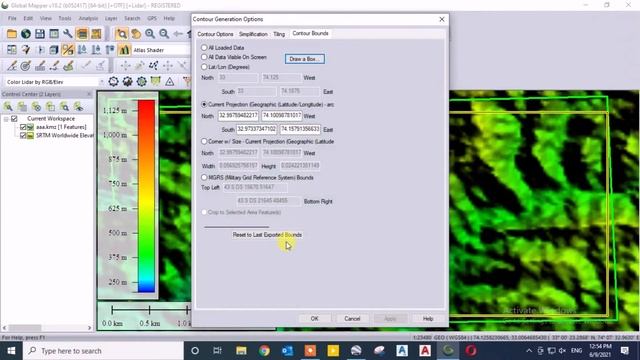 Create Contour From Google Earth Using Global Mapper and Export In AutoCAD смотреть онлайн