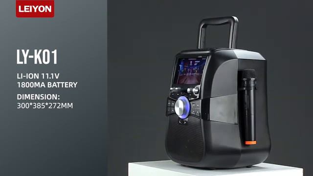 7 Inch LCD Display Karaoke Machine With Wireless Microphone CD Player Singing Machine For Home смотреть онлайн