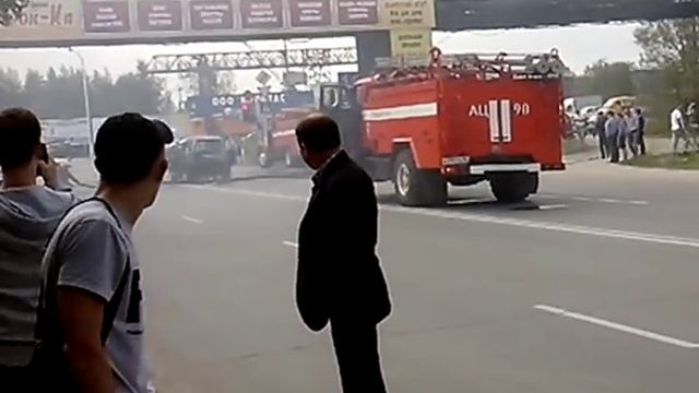 пожар машины Нижневартовск 14.08.12г смотреть онлайн