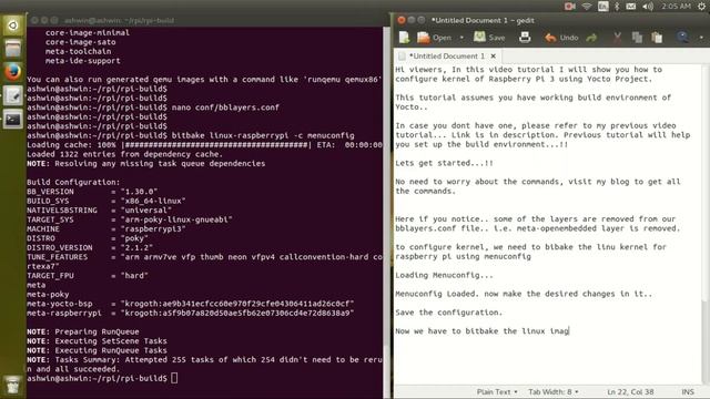 Yocto Project: Configure Linux Kernel Raspberry Pi using menuconfig смотреть онлайн