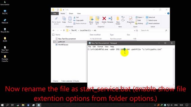 Setup NFS Server On Any Non server Windows 10 7 смотреть онлайн