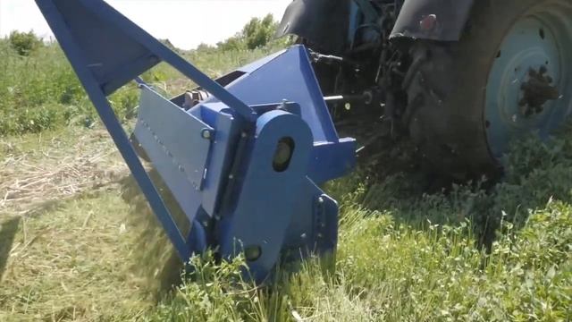 Мульчер на трактор МТЗ смотреть онлайн