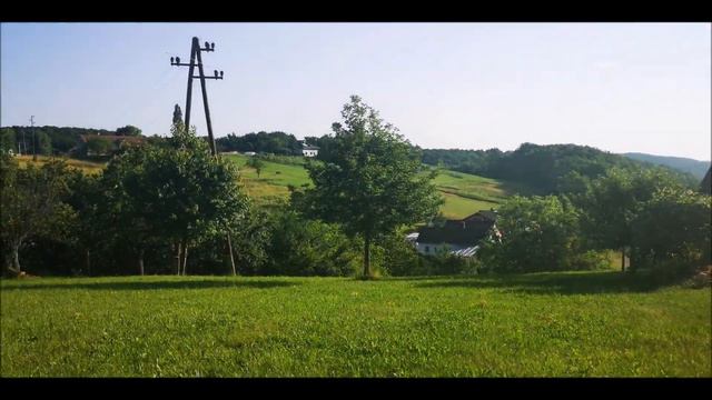 Горное село в Словении, июнь 2023. В Словению автомобилем из Польши. Mountain village in Slovenia. смотреть онлайн