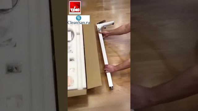 Смеситель напольный Helmi 4000_00-16Y-CR Хром _ белый смотреть онлайн