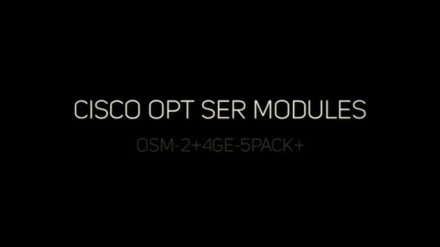 We buy/sell used CISCO OPTICAL SERVICES MODULES OSM-40C3-POS-SI+ purchasing@2keane.com смотреть онлайн