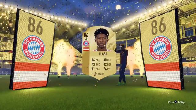 David Alaba in a pack | FIFA 18 смотреть онлайн