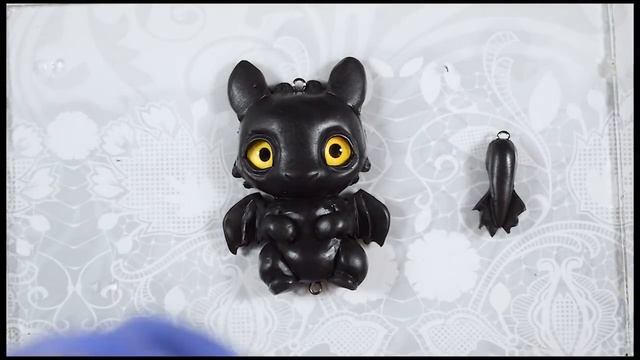 Мастер-класс: Беззубик из полимерной глины FIMO/polymer clay tutorial смотреть онлайн