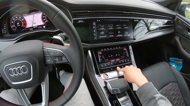 Audi RS Q8 Vorsprung 4.0 TFSI V8 600HP MHEV Quattro Tiptronic Mythos Black смотреть онлайн