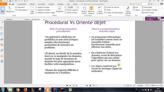 Programmation Orientée Objet | 01 - Introduction à la Programmation Orientée Objet смотреть онлайн
