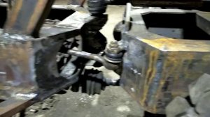 Самодельный #минитрактор переломка с полным приводом, продолжаем стройку.