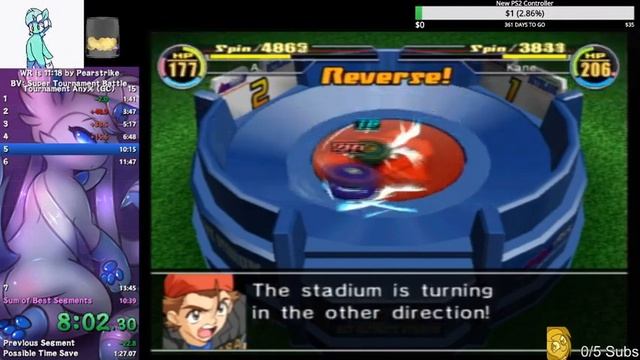 BeyBlade VForce: Super Tournament Battle Any% in 12:54 смотреть онлайн