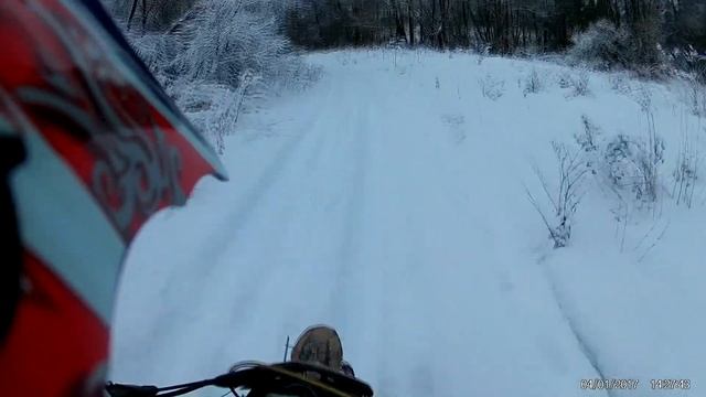 покатушка прошлой зимой на irbis ttr 125r (eken h9 1080/60) смотреть онлайн