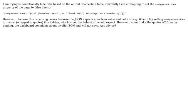 Salesforce: Einstein Analytics data binding to boolean value смотреть онлайн