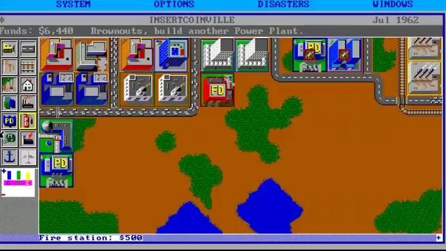 SimCity - PC (1989) смотреть онлайн