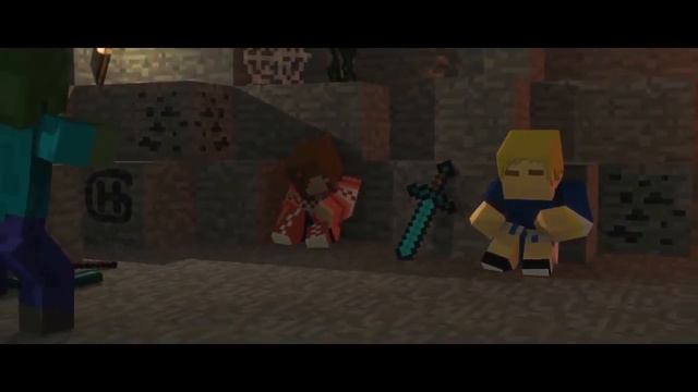 майнкрафт Оригинальная Музыка Видео \ HEROBRAIN   Anıl Piyancı&Burak Oyunda    A Minecraft Original