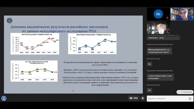Ирина Абанкина, заслуженный профессор Института образования НИУ Высшая школа экономики смотреть онлайн