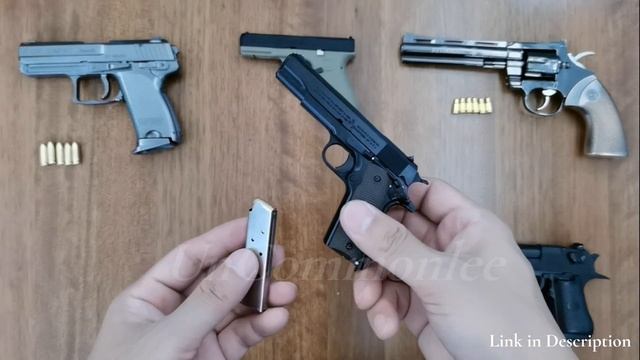 Top 5 Mini Gun in 1:2 Scale 2022 - Miniature Pistol with Bullets смотреть онлайн