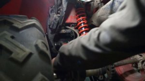 Регулировка амортизатора на квадроцикле