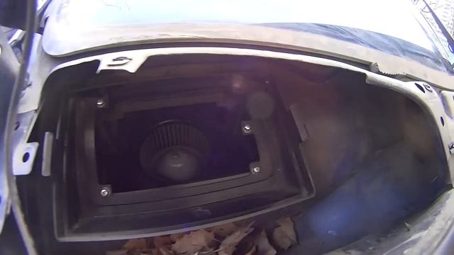 Замена салонного фильтра на Гранте и Калине смотреть онлайн