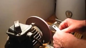 Заточка сферических ножей к ледобуру MORA в домашних условиях. Продолжение.