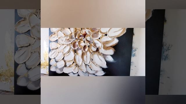 Два новых мастер-класса: интерьерная картина с текстурной пастой