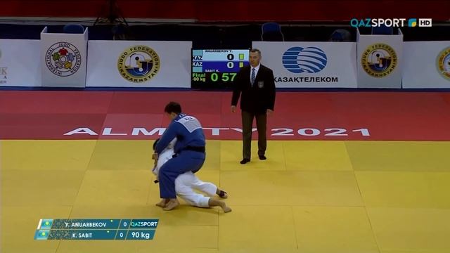 Дзюдо. Азия Кубогы. Алматы. 90 кг. Ермахан Ануарбеков (Қазақстан) - жеңімпаз смотреть онлайн