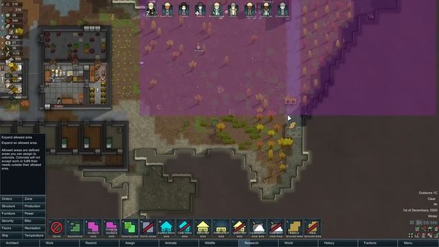 Near Miss | Let's Play RimWorld 1.0 Gameplay Ep 16-C (No Mods) смотреть онлайн