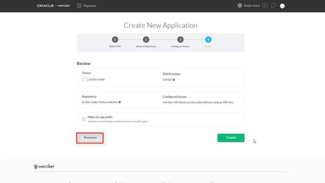Create your first application in Wercker смотреть онлайн