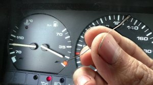 Проверка указателя температуры моновпрыск Пассат Б3