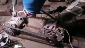 Компрессор из автомобильного кондиционера