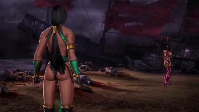 Mortal Kombat Komplete Edition Story Mode Part 10 - Chapter 10: Jade (PC, PS3, Xbox 360) смотреть онлайн
