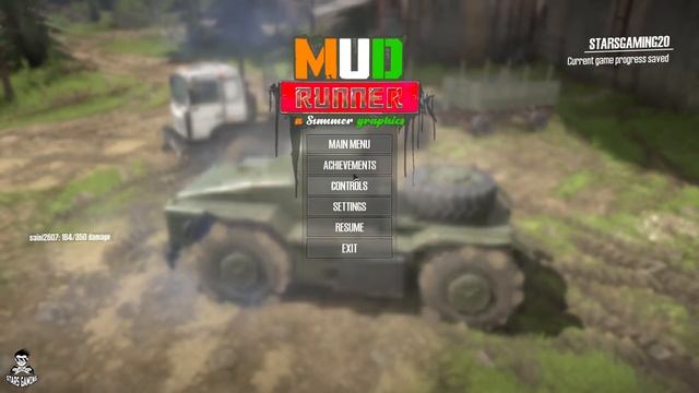 Spintires MudRunner Multiplayer #4, The Valley Map, Unlock Garage, Logs Delivery смотреть онлайн