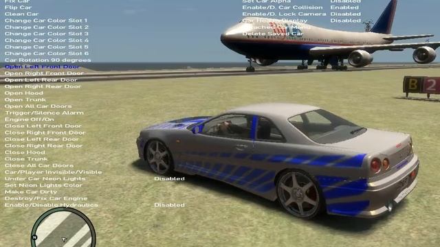 GTA-IV Nissan Skyline Open Doors смотреть онлайн
