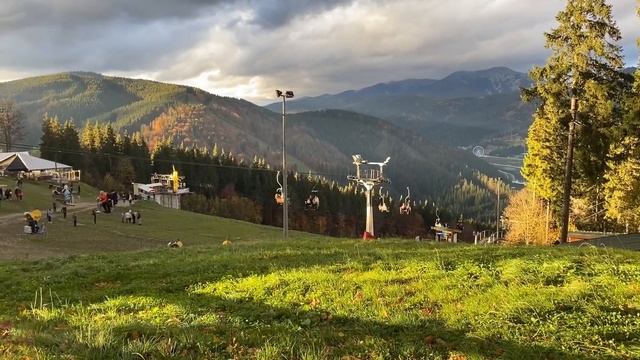 Гора Буковель. Маршрут вихідного дня. Коротке відео. смотреть онлайн