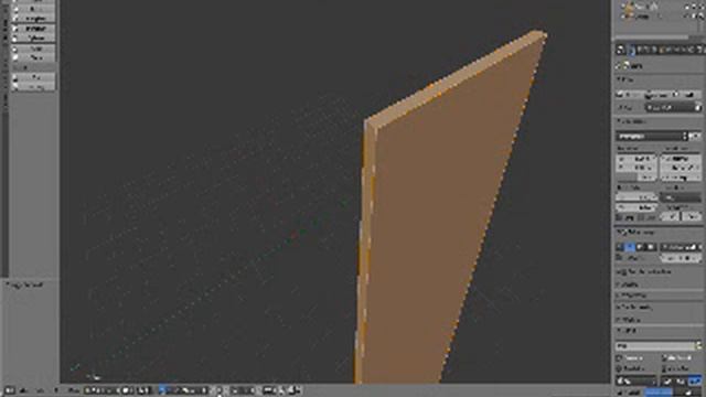 Моделирование низкополигонного ножа в Blender 2.7.5 смотреть онлайн