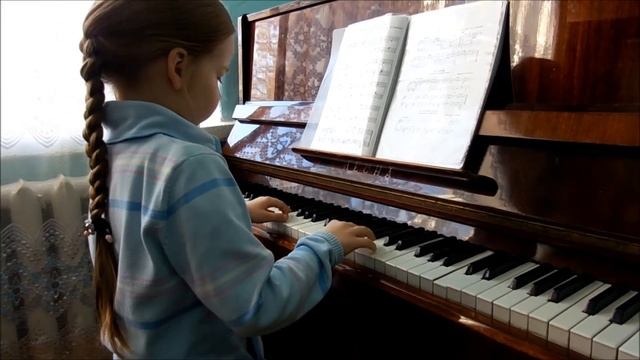 Песенка кота Леопольда на фортепиано