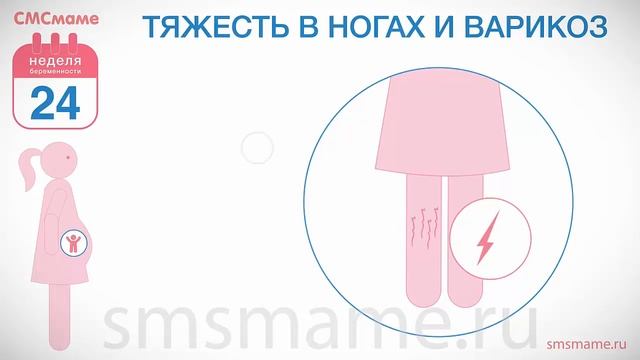 24 неделя беременности - бандаж, тяжесть в ногах смотреть онлайн